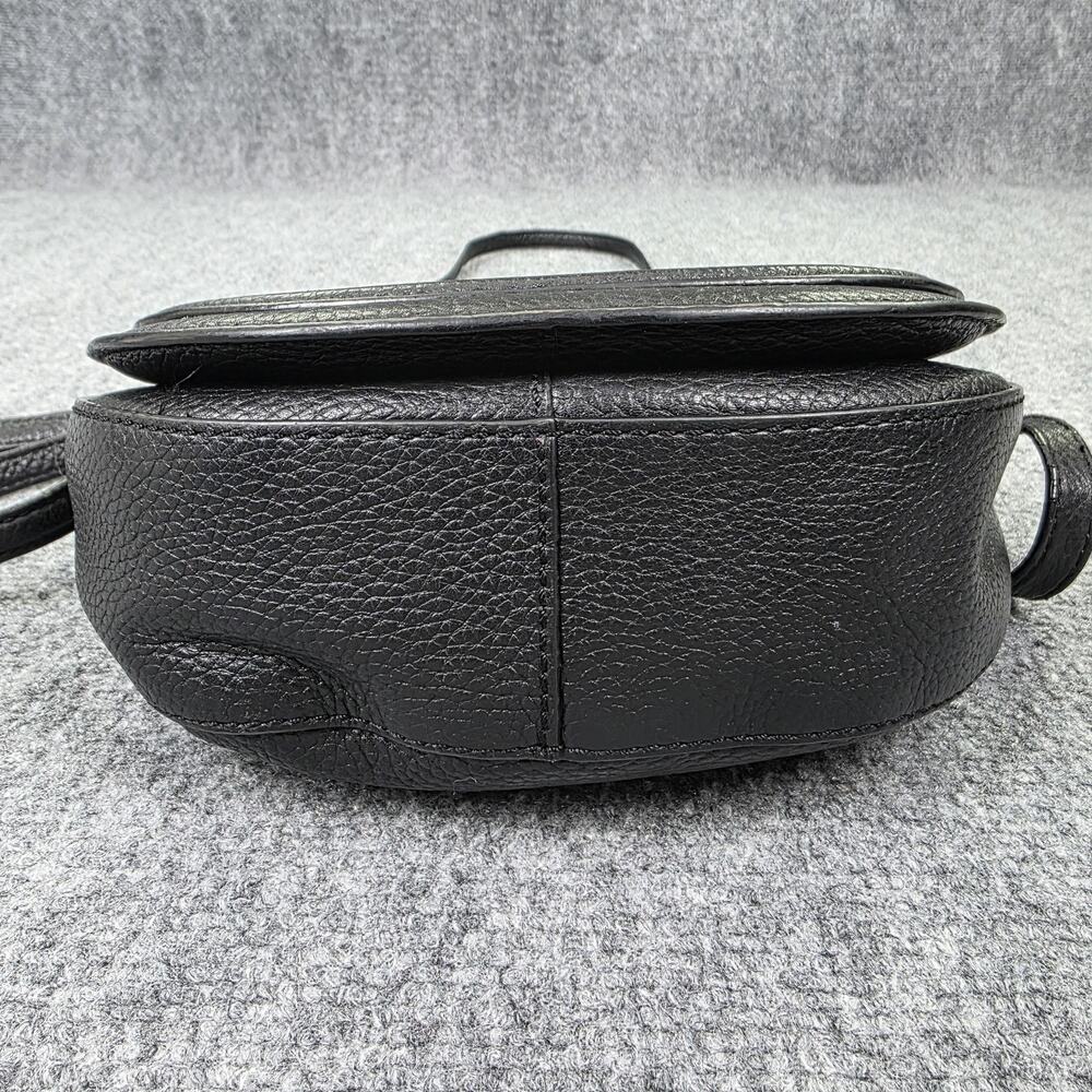 Kate Spade Crossbody Bag Womens Small Black Pebbled Cow Leather Shoulder Purse - Picture 12 of 16